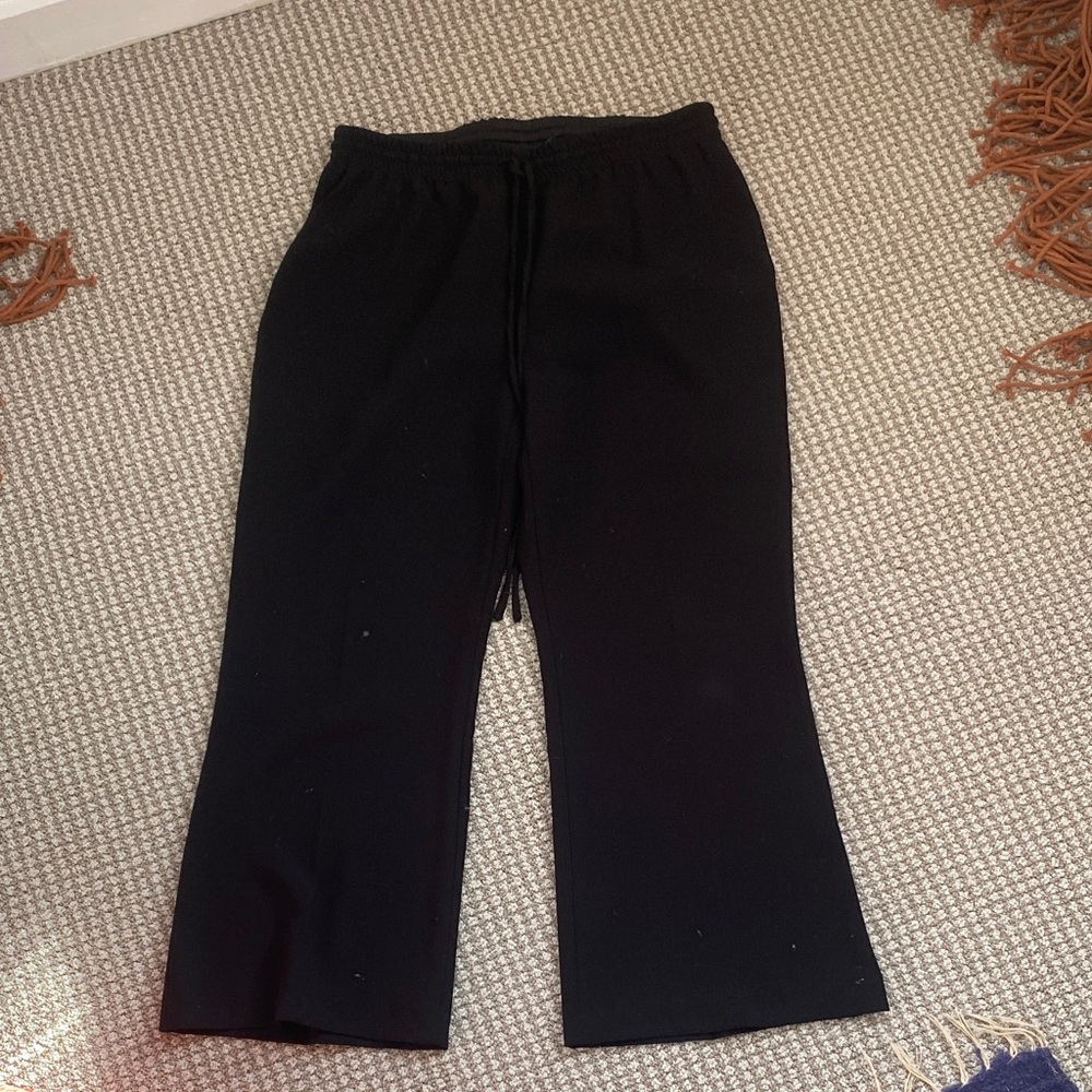 Zara Black Cropped Pants